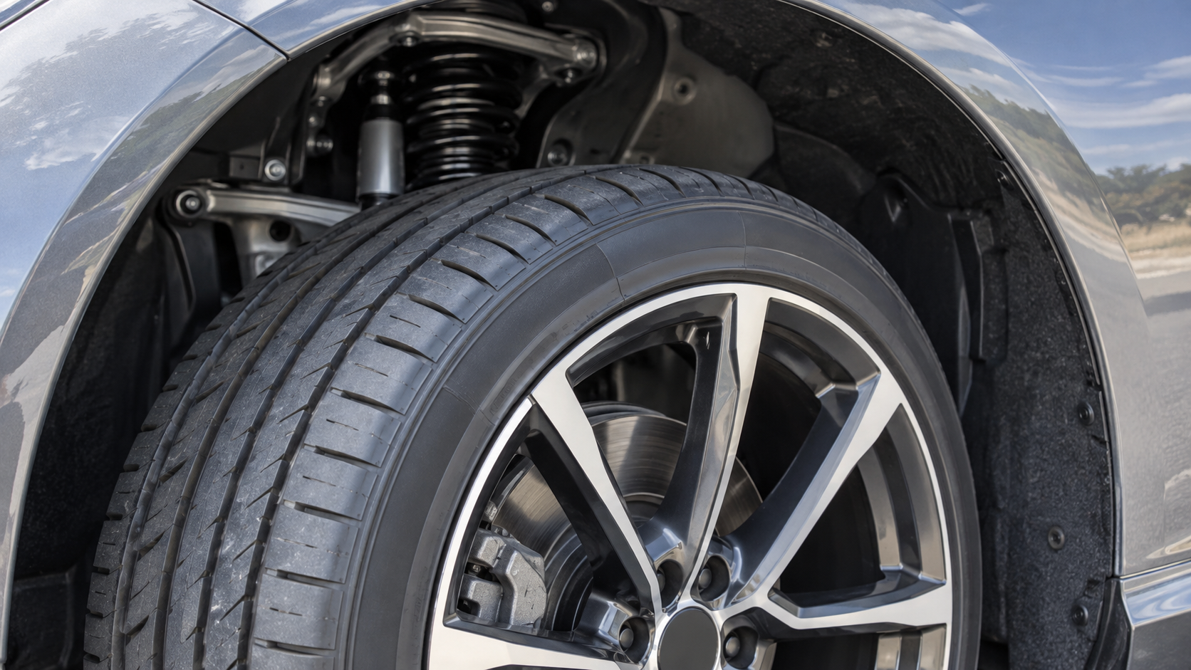 Автомобильная сцена по теме: технология run flat шины что это