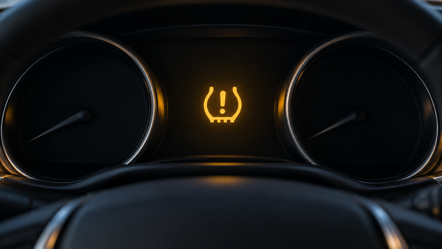 Что означает индикатор TPMS на приборной панели - техническая предметная сцена для статьи TechHelp.